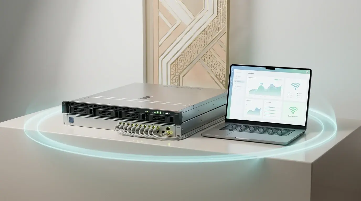 IT support solutions in Riyadh and Jeddah including networking, cybersecurity, and cloud management services